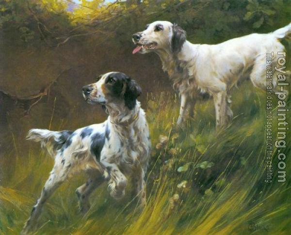 Thomas Blinks : Two English Setters Thomas Blinks : Two English Setters